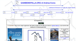 Desktop Screenshot of gambeinspalla.org